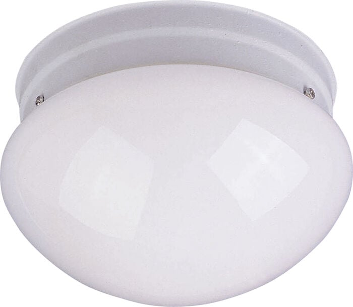 5881WTWT Essentials 2-Light Flush Mount White 