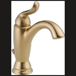 594-CZMPU-DST Champagne Bronze Delta Linden Single Handle Bathroom Faucet ,