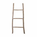 594038 Wood White Washed Ladder-Small ,