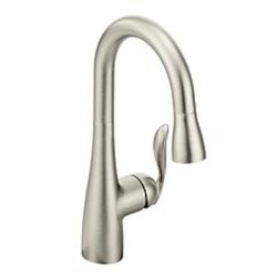 Spot resist stainless one-handle pulldown bar faucet ,5995SRS,5995SRS