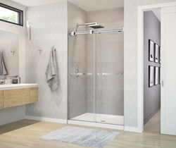 B3 Base 4832 Square Drain Alcove Installation White ,
