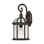 60-4962 SATCO Boxwood - 1 Light 15 in Wall W/ Clear Beveled Glass ,