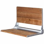 6119 Barclay 17 In Teak Wall Mounted Shower Seat ,