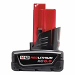48-11-2460 Milwaukee M12 Redlithium Xc6.0 Extended Capacity Battery Pack 
