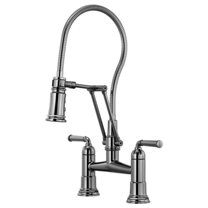 Delta Faucet Company 62174LfPc Rook Articulating Bridge Faucet With