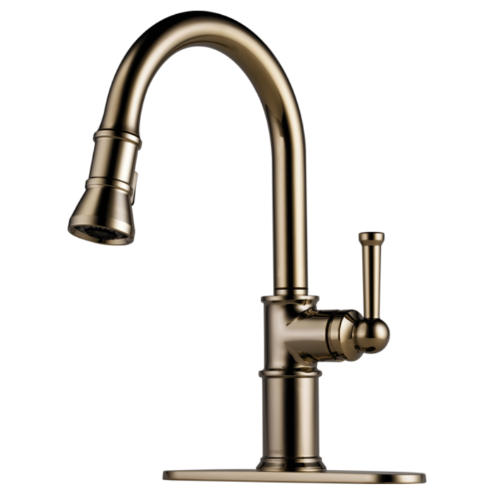 63025Lf-Pn  Artesso Single Handle Pull-Down Kitchen Faucet 