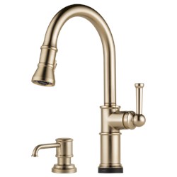 64025Lf-Gl Artesso Single Handle Pull-Down Kitchen Faucet With Smarttouch R Technology 