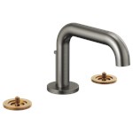 Brizo Litze&#174;: Widespread Lavatory Faucet with Low Spout - Less Handles 1.5 GPM ,