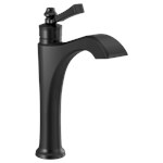 Delta Dorval™: Single Handle Mid-Height Vessel Bathroom Faucet ,
