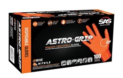 66575 Sas Astro-Grip Powder Free Exam Grade Nitrile 7 Mil Glove Xxl ,66575