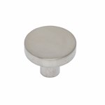 66832 Palermo II Collection Stainless Steel Finish 1- 1/4 in Modern Flat Top Knob Composition Stainless Steel ,66832