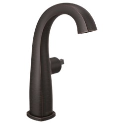 Delta Stryke&#174;: Single Handle Mid-Height Bathroom Faucet - Less Handle ,034449949033