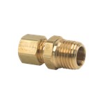 1/8 in. O.D. Tube x 1/8 in. MIP Compression Male Adapter ,