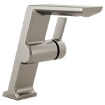 699-SS-DST Stainless Delta Pivotal: Single Handle Mid-Height Vessel Bathroom Faucet ,