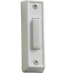 7-101-6 Plastic Door Button-Wh ,7-101-6,190808059314
