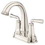 Delancey&#174; 4-Inch Centerset 2-Handle Bathroom Faucet 1.2gpm/4.5 L/min With Lever Handles ,