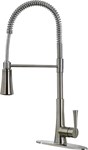 Zuri 1-Handle Pull-Down Kitchen Faucet in Stainless Steel ,LG529-MCS,LG429MCS,GT529MCS