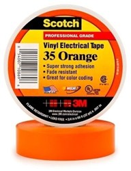 35-Orange34 3M 3/4 X 66 Orange Vinyl Electrical Tape ,S3566ORG34,35OF,35ORANGE,ETO,OET,ET,3MT,3METO,3MET,3M-10869