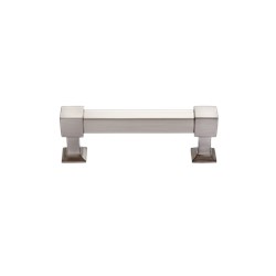 72246 Sterling Collection Satin Nickel Finish 4 in c/c Pull Composition Brass ,