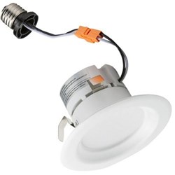 LED Recessed Lighting Retrofit Kit 4 in 3000K Smooth Bezel ,