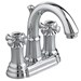 Portsmouth 4-In. Centerset 2-Handle Crescent Spout Bathroom Faucet 1.2 GPM with Cross Handles - A7420221002