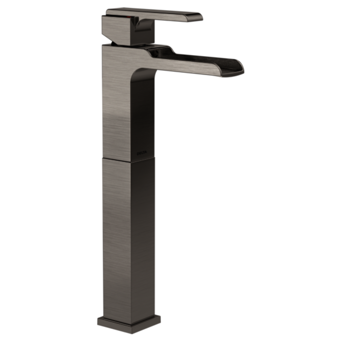 768Lf-Ss Ara Single Handle Vessel Channel Bathroom Faucet 