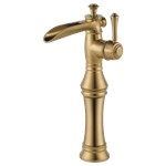 Delta Cassidy™: Single Handle Channel Vessel Bathroom Faucet ,