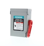 GNF321A Siemens General Duty Safetly Switch NF 3 Pole 3W 240 Volts 30A Nema 1 Series A ,GNF321A