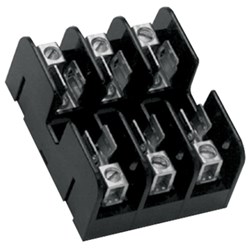 MARS Mersen 30A 3P MIDGET BLOCK 600V SCREW  Fuse Holder ,