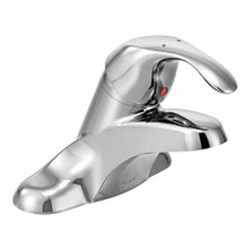 Chrome one-handle lavatory faucet ,
