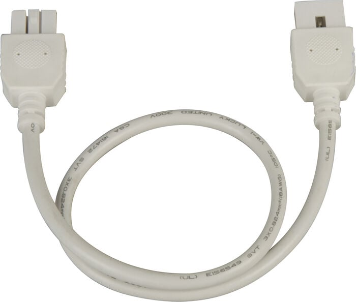 87877WT CounterMax MXInterLink4 18 in Connector Cord White 