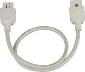 87877WT CounterMax MXInterLink4 18 in Connector Cord White ,