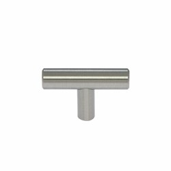 89032 Palermo Collection Stainless Steel Finish 48 mm OA Bar Knob Composition Stainless Steel ,89032