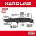 Hardline 3 Steel Serrated Blade Pocket Knife 48-22-1998 Milwaukee - MIL48221998
