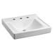 Decorum&amp;#174; Wall-Hung EverClean&amp;#174; Sink Less Overflow With 8-Inch Centerset - A9024908EC020