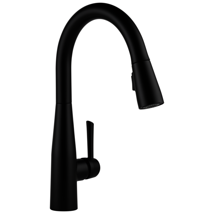 9113-Bl-Dst Essa Single Handle Pull-Down Kitchen Faucet 