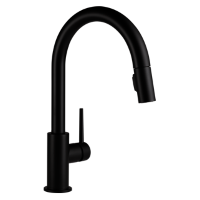 9159-Bl-Dst Trinsic Single Handle Pull-Down Kitchen Faucet 