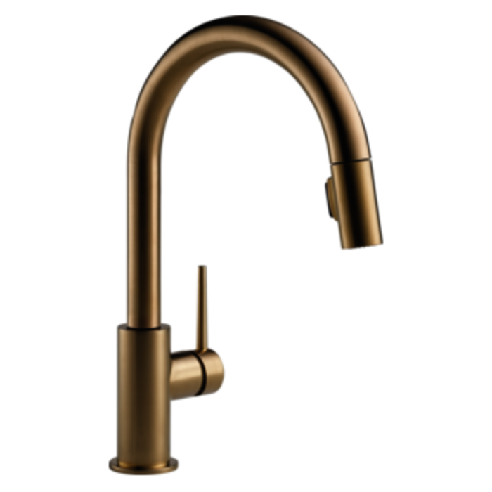 9159-Cz-Dst Trinsic Single Handle Pull-Down Kitchen Faucet 