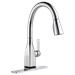 Delta Mateo&amp;#174;: Single Handle Pull-Down Kitchen Faucet with Touch2O&amp;#174; and ShieldSpray&amp;#174; Technologies - DEL9183TDST