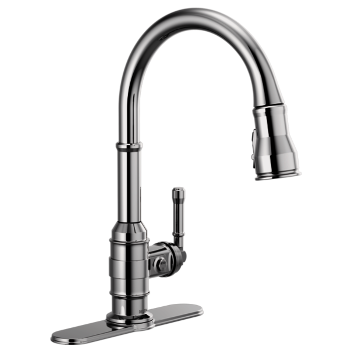 9190-Dst Broderick Single Handle Pull-Down Kitchen Faucet 