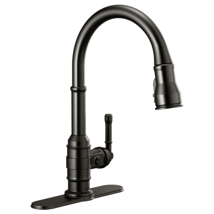 9190-Ks-Dst Broderick Single Handle Pull-Down Kitchen Faucet 