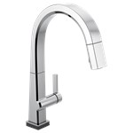 Delta Pivotal™: Single Handle Pull Down Kitchen Faucet with Touch2O&#174; Technology ,