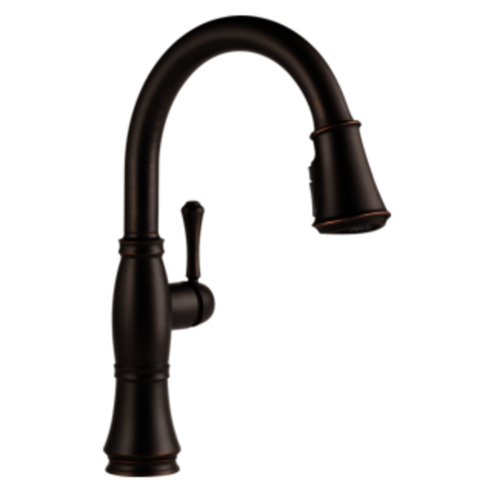 9197-Rb-Dst Csidy Single Handle Pull-Down Kitchen Faucet With Shieldspray Technology 