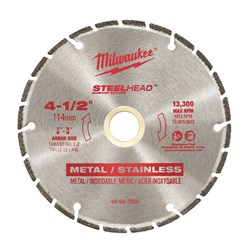 49-93-7805 Milwaukee 4-1/2 in Steel Head  Cut-Off ,49-93-7805