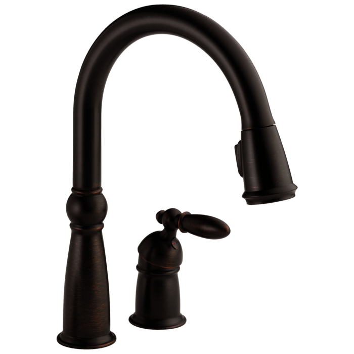 955-Rb-Dst Victorian Single Handle Pull-Down Kitchen Faucet 