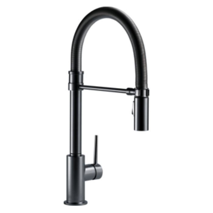 9659-Ar-Dst Trinsic Single Handle Pull-Down Kitchen Faucet With Spring Spout 