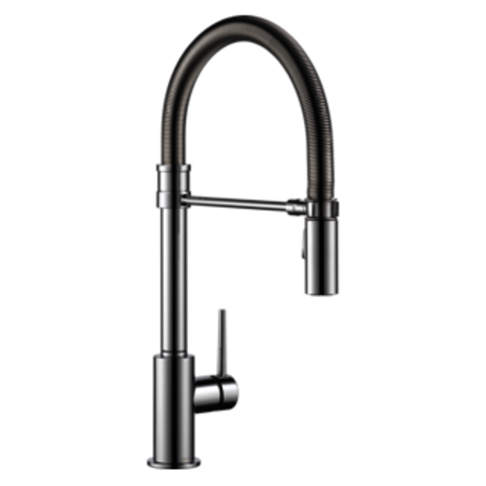 9659-Dst Trinsic Single Handle Pull-Down Kitchen Faucet With Spring Spout 