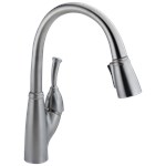 989-Ar-Dst Delta Allora Single Handle Pull-Down Kitchen Faucet ,989-AR-DST,989-AR-DST