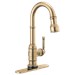 Delta Broderick™: Single Handle Pull-Down Bar/Prep Faucet with Touch2O Technology - DEL9990TCZDST