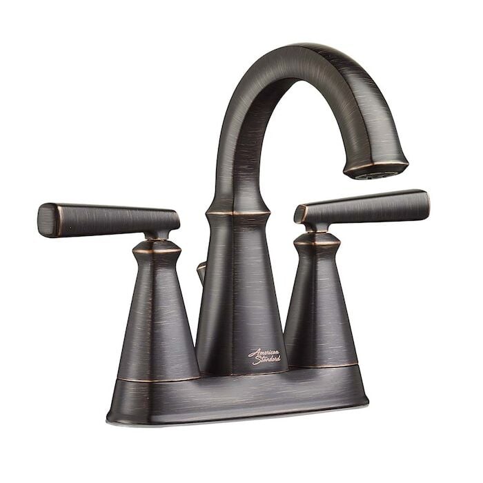 Edgemere Double Handle 4" Centerset Lavatory Faucet in Legacy Bronze 